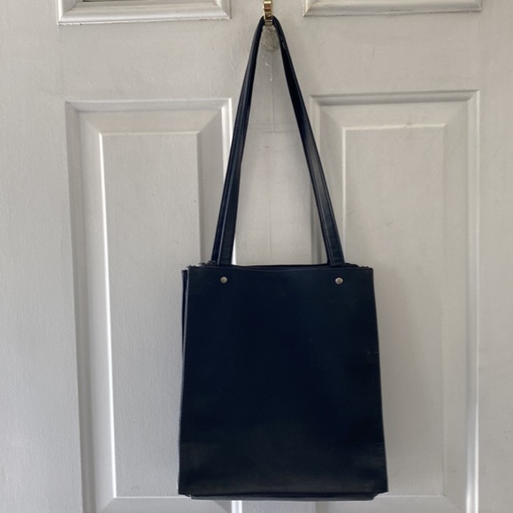 VTG 90’s Mickey Mouse Walt Disney World Embroidered Black Tote Shoulder Bag - Picture 7 of 9